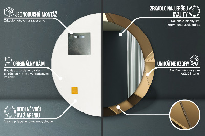 Dekorative spejle Moderne abstrakt