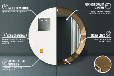 Dekorative spejle Moderne abstrakt