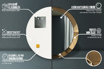 Dekorative spejle Moderne abstrakt