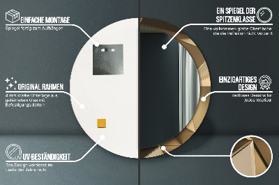 Dekorative spejle Moderne abstrakt