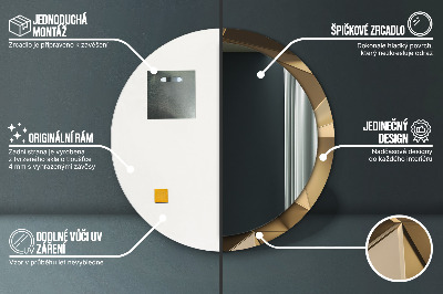 Dekorative spejle Moderne abstrakt