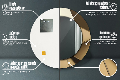 Dekorative spejle Moderne abstrakt