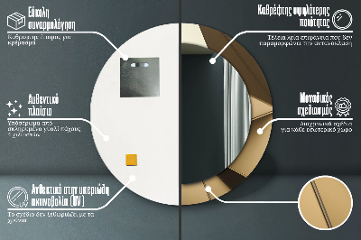 Dekorative spejle Moderne abstrakt