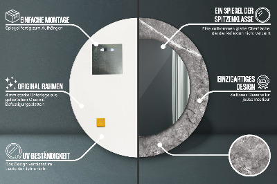 Dekorative spejle Rustik marmor