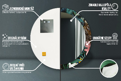 Dekorative spejle Skov i en jungle