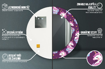 Dekorative spejle Enhjørningestjerner