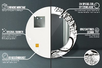Dekorative spejle Graffiti-mønster