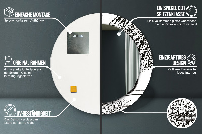 Dekorative spejle Graffiti-mønster