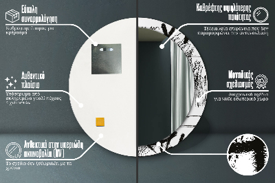 Dekorative spejle Graffiti-mønster