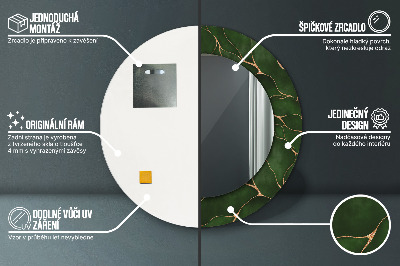 Dekorative spejle Abstrakt blad