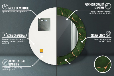 Dekorative spejle Abstrakt blad