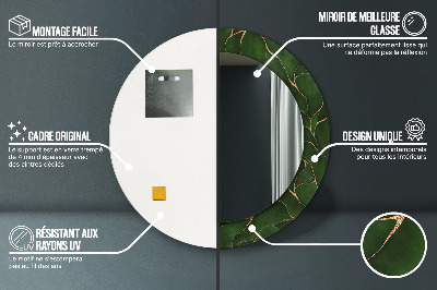 Dekorative spejle Abstrakt blad