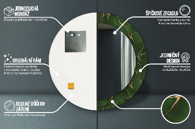 Dekorative spejle Abstrakt blad