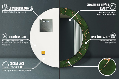 Dekorative spejle Abstrakt blad