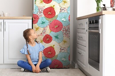 Magnetisk måtte til køleskabet Blomsterdesign