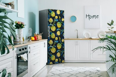 Beskyttelsesmagnet til køleskabet Artiskokblomster