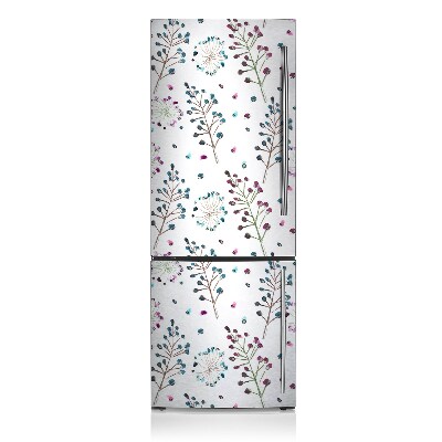 Magnetisk låg til køleskabsdøren Blomstermotiv