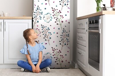Magnetisk låg til køleskabsdøren Blomstermotiv