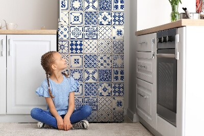 Dekorativt køleskabsdæksel Fliser af azulejos