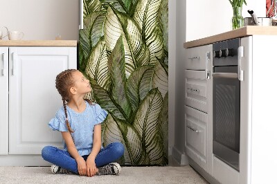 Magnetisk måtte til køleskabet Monstera