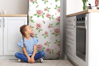 Beskyttelsesmagnet til køleskabet Pastelfarvede blomster