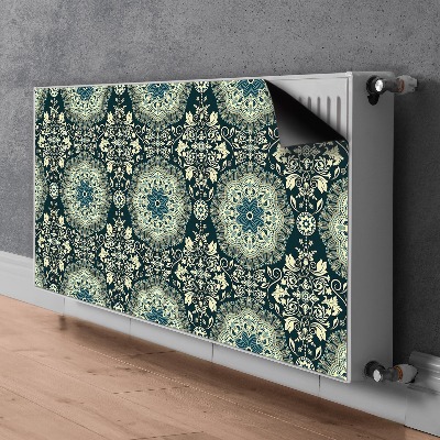 Dekorativt radiatordæksel Damask