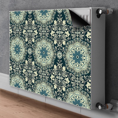 Dekorativt radiatordæksel Damask