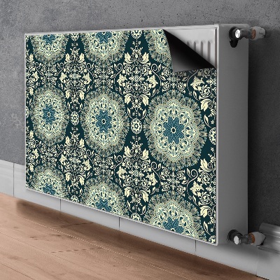 Dekorativt radiatordæksel Damask