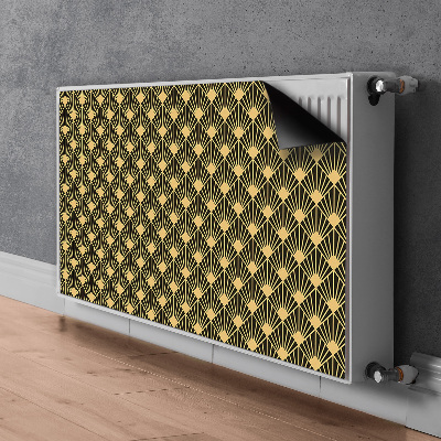 Dekorativt radiatordæksel Art deco