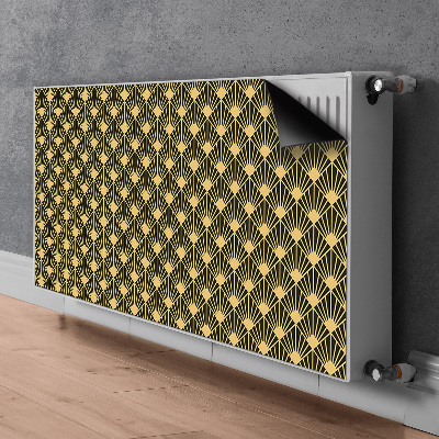 Dekorativt radiatordæksel Art deco