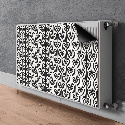 Radiator dekoration Geometriske mønstre