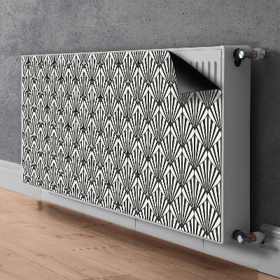 Radiator dekoration Geometriske mønstre