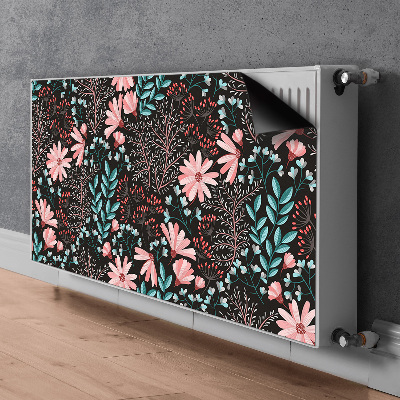 Radiator dekoration Vintage blomster