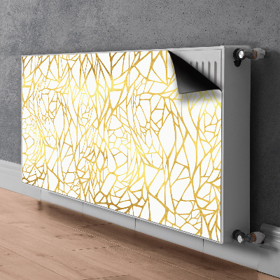 Radiator dekoration Guld ornament