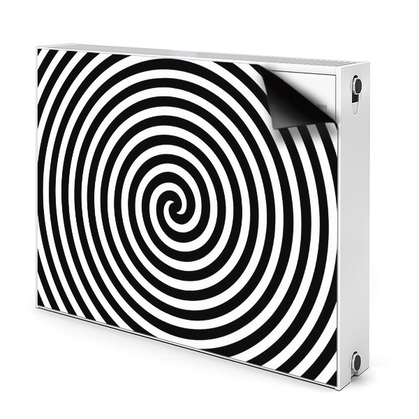 Dekorativt radiatordæksel Spiral