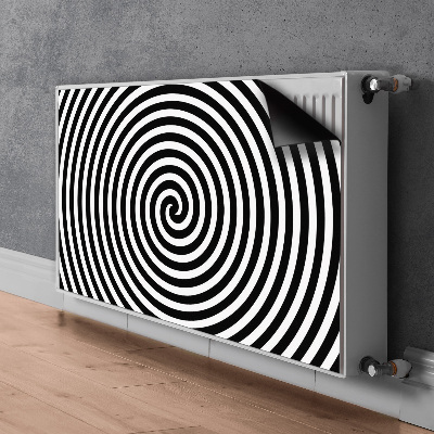 Dekorativt radiatordæksel Spiral