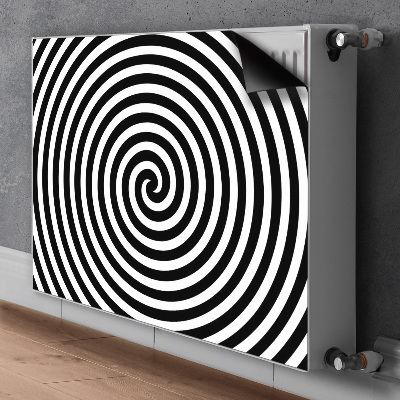 Dekorativt radiatordæksel Spiral