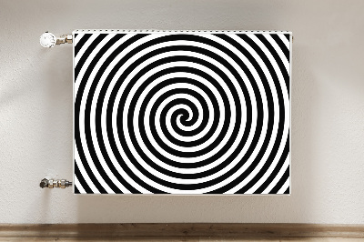 Dekorativt radiatordæksel Spiral