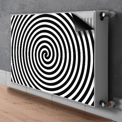 Dekorativt radiatordæksel Spiral