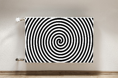 Dekorativt radiatordæksel Spiral