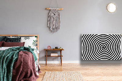 Dekorativt radiatordæksel Spiral