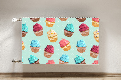 Beskyttelsesmagnet til radiatoren Muffin-cupcakes