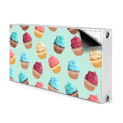 Beskyttelsesmagnet til radiatoren Muffin-cupcakes