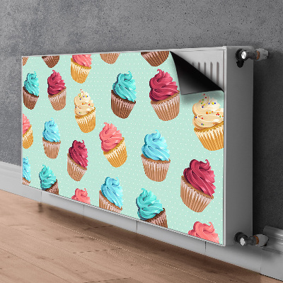 Beskyttelsesmagnet til radiatoren Muffin-cupcakes