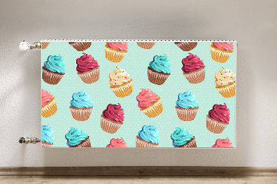 Beskyttelsesmagnet til radiatoren Muffin-cupcakes