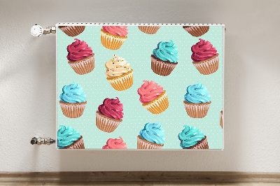 Beskyttelsesmagnet til radiatoren Muffin-cupcakes