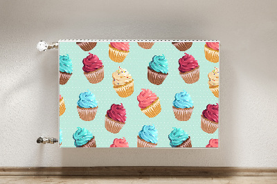 Beskyttelsesmagnet til radiatoren Muffin-cupcakes