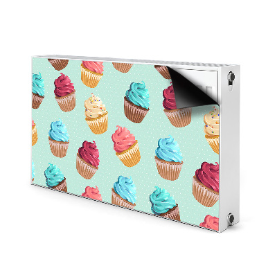 Beskyttelsesmagnet til radiatoren Muffin-cupcakes