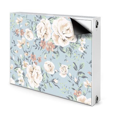 Beskyttelsesmagnet til radiatoren Vintage blomster