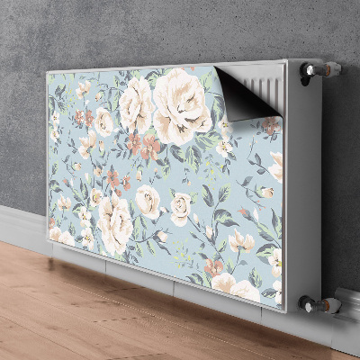 Beskyttelsesmagnet til radiatoren Vintage blomster